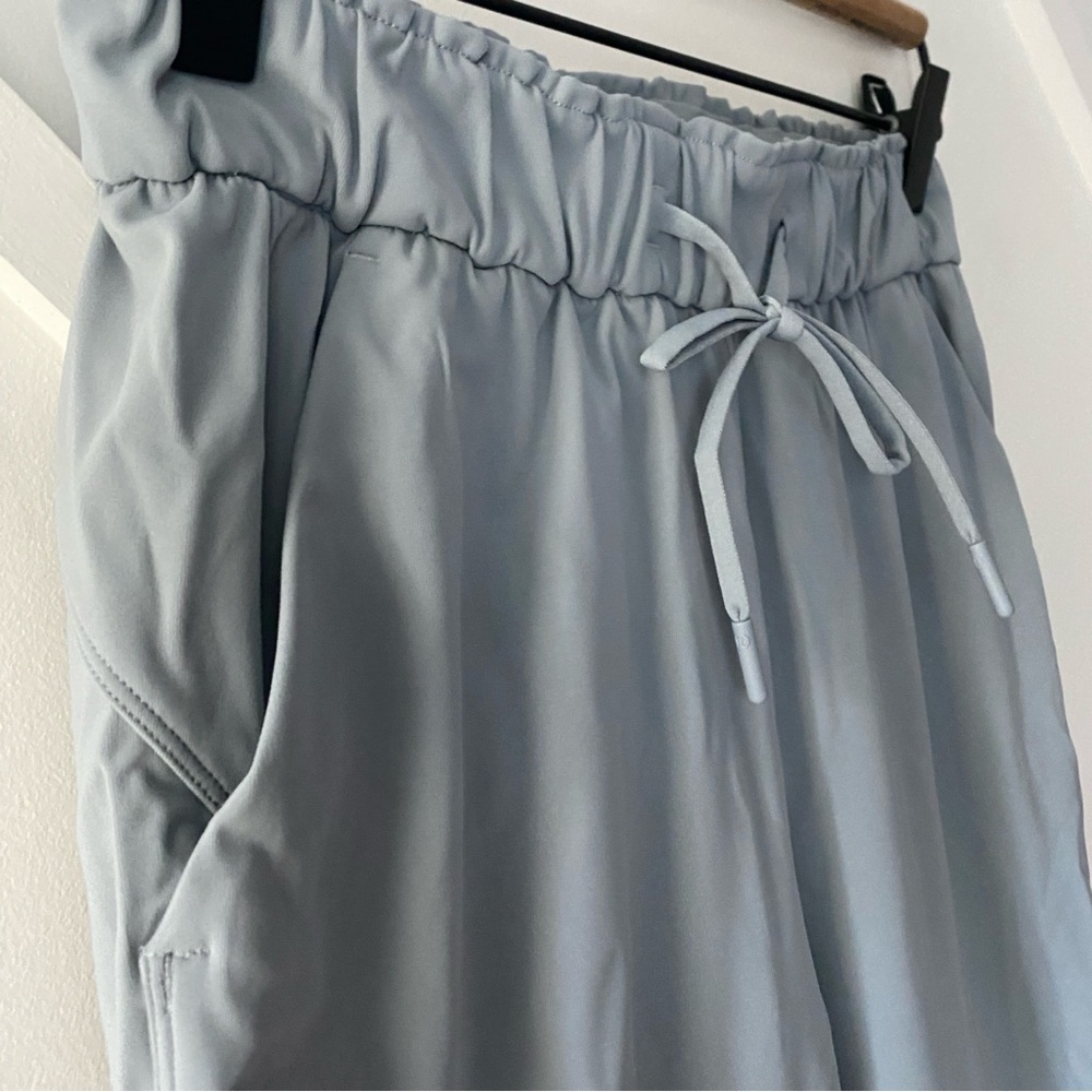 lululemon athletica Light Gray Drawstring Jogger Trousers - Picture 4 of 14